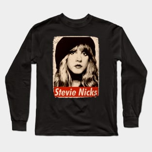 Stevie Nicks Is My Fairy Godmother Original Aesthetic Tribute 〶 Long Sleeve T-Shirt